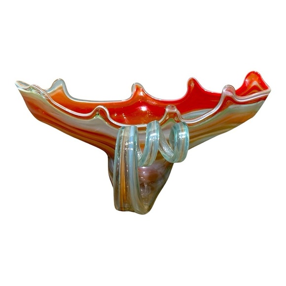 Vintage MCM Handcrafted Murano Style Art Glasd - Picture 3 of 5